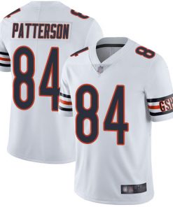 Men's Chicago Bears#84 Cordarrelle Patterson  White Vapor Untouchable Limited Stitched NFL Jersey
