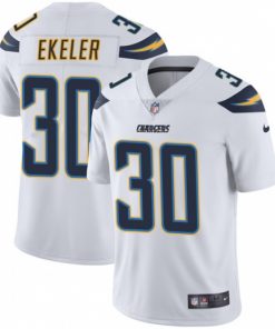 Men's Los Angeles Chargers #30 Austin Ekeler White Vapor Untouchable Limited Stitched NFL Jersey
