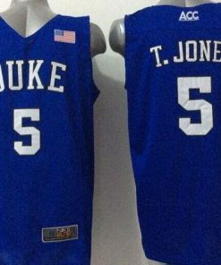 Blue Devils #5 Tyus Jones Royal Blue Basketball Elite Stitched NCAA Jersey