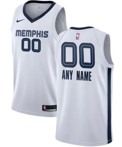 Men's Memphis Grizzlies Customized Stitched NBA Jersey