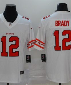 Men's Tampa Bay Buccaneers #12 Tom Brady 2020 White Vapor Untouchable Limited Stitched Jersey