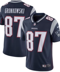 Youth New England Patriots #87 Rob Gronkowski Nike Navy Vapor Untouchable Limited Stitched NFL Jersey