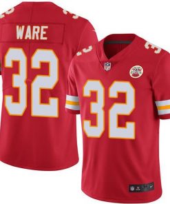 Nike Chiefs #32 Spencer Ware Red Youth Stitched NFL Limited Rush Jersey