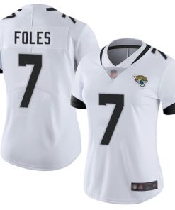 Women's Jaguars#7 Nick Foles White Vapor Untouchable Limited Stitched NFL Jersey