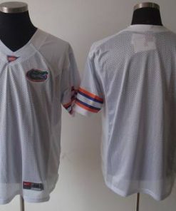 Gators Blank White Stitched NCAA Jersey