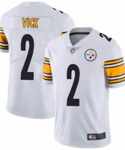 Men's Pittsburgh Steelers #2 Michael Vick White Vapor Untouchable Limited Stitched NFL Jersey