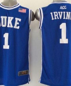 Blue Devils #1 Kyrie Irving Blue Basketball New Stitched NCAA Jersey