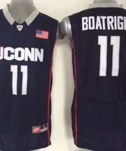Huskies #11 Ryan Boatright Navy Blue Basketball Stitched NCAA Jersey