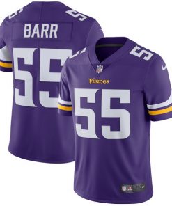 Men's Minnesota Vikings #55 Anthony Barr Nike Purple Vapor Untouchable Limited Stitched NFL Jersey