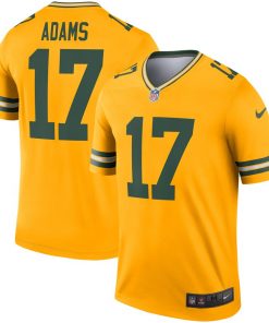 Men's Green Bay Packers Davante Adams Nike Gold Inverted Legend Jersey