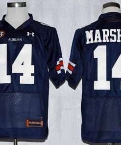 Tigers #14 Nick Marshall Blue Stitched NCAA Jersey