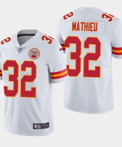 Youth Kansas City Chiefs #32 Tyrann Mathieu White Vapor Untouchable Limited Stitched Jersey
