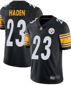Men's Pittsburgh Steelers #23 Joe Haden Black Vapor Untouchable Limited Stitched NFL Jersey