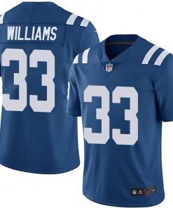 Men's Colts #33 Jonathan Williams Blue Vapor Untouchable Limited Stitched NFL Jersey
