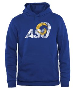 Angelo State Rams Big & Tall Classic Primary Pullover Hoodie Royal
