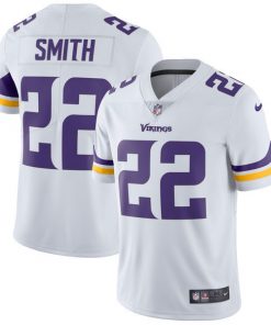 Men's Minnesota Vikings #22 Harrison Smith Nike White Vapor Untouchable Limited Stitched NFL Jersey