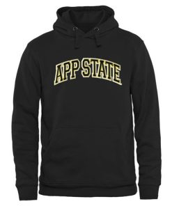 Appalachian State Mountaineers Arch Name Pullover Hoodie Black