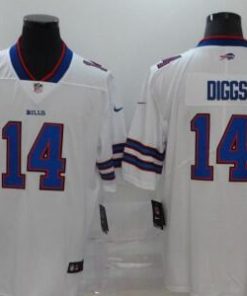 Men's Buffalo Bills #14 Stefon Diggs White Stitched NFL Jersey