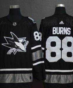 Men's San Jose Sharks #88 Brent Burns Black 2019 NHL All-Star Game Jersey