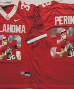 Sooners #32 Samaje Perine Red Player Fashion Stitched NCAA Jersey