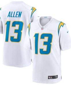 Men's Los Angeles Chargers #13 Keenan Allen 2020 White Alternate Game NFL Stitched Jersey
