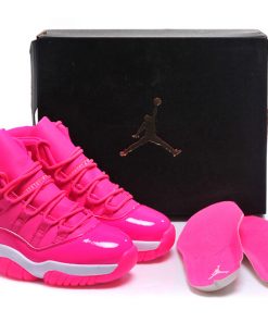 Running weapon Cheap Wholesale Nike Shoes Air Jordan 11 Retro High Hyper Pink/W