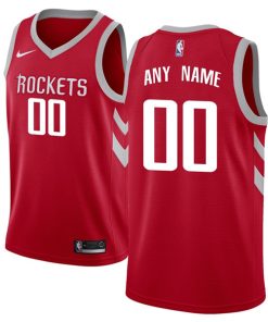 Men's Houston Rockets Customized Stitched NBA Jersey