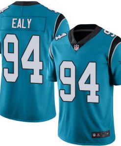 Nike Panthers #94 Kony Ealy Blue Men's Stitched NFL Limited Rush Jersey