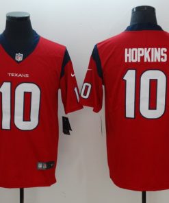 Men's Houston Texans #10 DeAndre Hopkins Red Vapor Untouchable Limited Stitched NFL Jersey