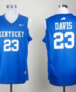 Wildcats #23 Anthony Davis Royal Blue Stitched NCAA Jersey
