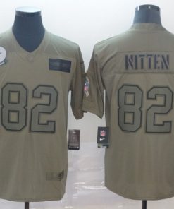 Men's Dallas Cowboys #82 Jason Witten 2019 Camo Salute To Service Limited Stitched NFL Jersey