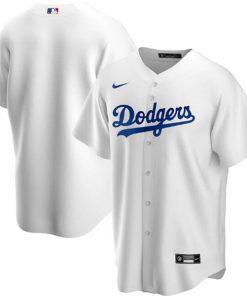 Men's Los Angeles Dodgers White Cool Base Stitched MLB Jersey