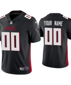 Men's Atlanta Falcons Active Player Custom Black Vapor Untouchable Limited Stitched NFL Jersey