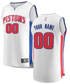 Men's Detroit Pistons Customized Stitched NBA Jersey