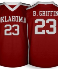 Sooners #23 Blake Griffin Red Basketball Stitched NCAA Jersey