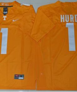 Vols #1 Jalen Hurd Orange Stitched NCAA Jersey