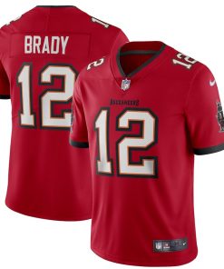 Toddlers Tampa Bay Buccaneers #12 Tom Brady 2020 Red Vapor Untouchable Limited Stitched NFL Jersey