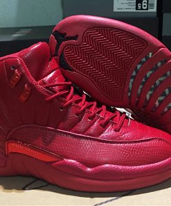 Men's Running Weapon Air Jordan 12  Red Shoes 032