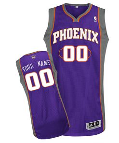 Suns Personalized Authentic Purple NBA Jersey (S-3XL)