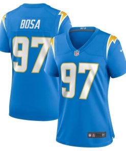 Women's Los Angeles Chargers #97 Joey Bosa 2020 Blue Game Stitched NFL Jersey