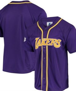 Men's Los Angeles Lakers Customized Purple Stitched NBA Jersey