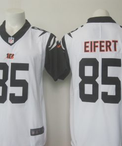 Men's Nike Bengals #85 Tyler Eifert White Limited Rush Stitched NFL Jersey