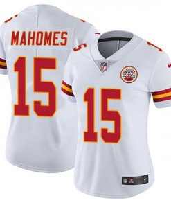 Women's Kansas City Chiefs #15 Patrick Mahomes White Vapor Untouchable Limited Stitched NFL Jersey