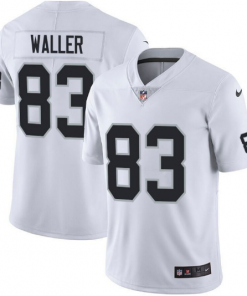 Men's Oakland Raiders #83 Darren Waller White  Vapor Untouchable Limited Stitched NFL Jersey