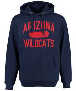 Arizona Wildcats Athletic Issued Pullover Hoodie Navy