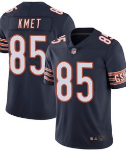 Men's Chicago Bears #85 Cole Kmet Navy Vapor untouchable Limited Stitched NFL Jersey
