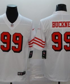 Men's San Francisco 49ers #99 DeForest Buckner White Color Rush Limited Stitched NFL Jersey