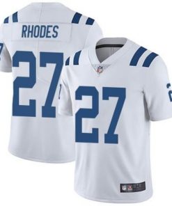 Men's Indianapolis Colts #27 Xavier Rhodes White Vapor Untouchable Limited Stitched NFL Jersey