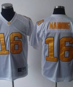 Vols #16 Peyton Manning White Stitched NCAA Jersey