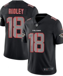 Men's Falcons #18 Calvin Ridley 2018 Black Impact Limited Stitched NFL Jersey